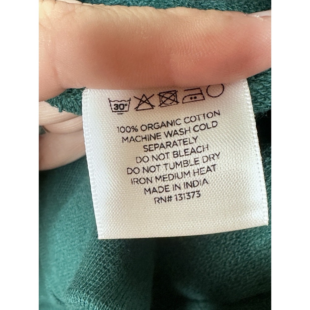 NEW Saturdays NYC Mens Sweatshirt Essex Crew Street Large L Green Ivory Mens - Picture 8 of 8